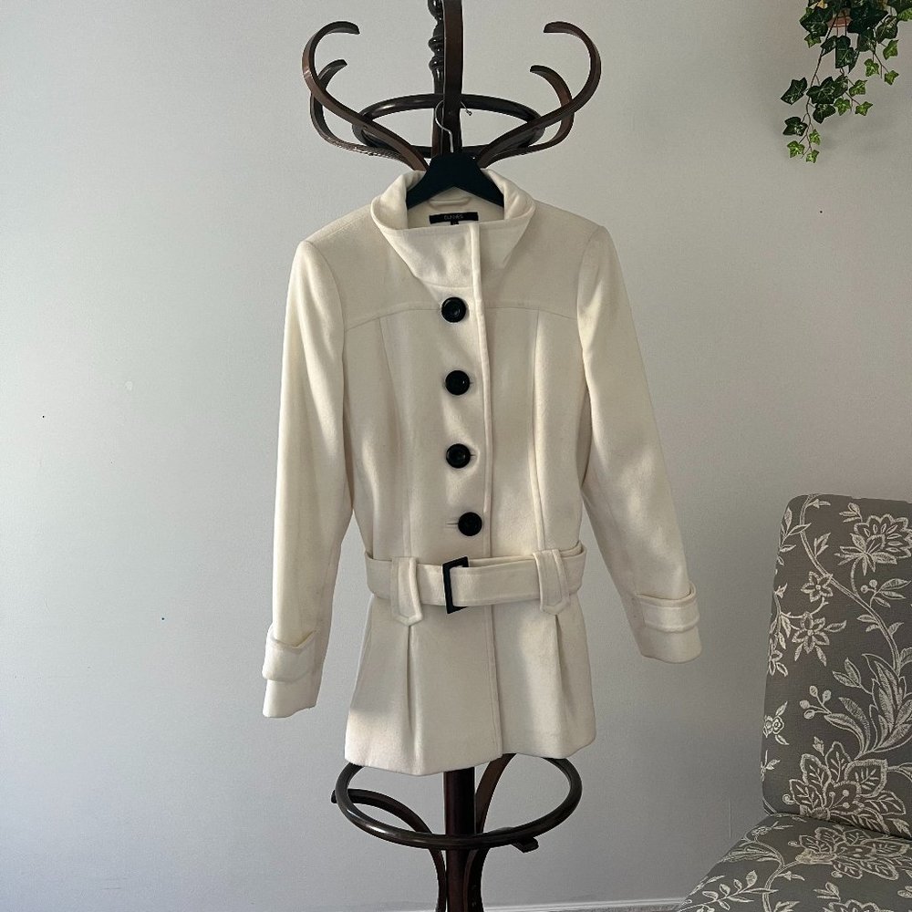 Dunnes Winter Jacket | White